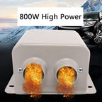 12V 800W Car Heater Battery Powered,Windshield Window Defroster Defogger,Electric Heater Kit Inside the Car,Portable 12 Volt Heaters for Golf Cart Truck and UTV