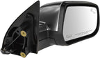 Passenger Side Mirror Assembly Electric Adjustment Heated Memory Chrome Compatible with 2013-2017 GMC Terrain Denali GM1321454