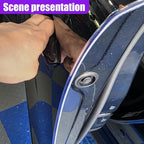 32Ft (10M) Car Door Edge Protector, Self-Adhesive Scratch Resistant U Shape Auto Door Edge Guard Decoration, Anti-Collision Car Doors Trim Strip Protector for Truck, SUV, Sedan (Clear-10M)