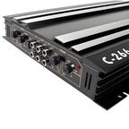 Car Power Amplifier 4-Channel Slim Stereo Car Audio Amplifier Amp 12V (4 Channel - 13.39 inch)