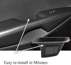 4pcs Door Side Storage Box Compatible with Kia Sorento 2016 2017 2018 2019 2020 Armrest Phone Container Door Organizer Handle Pocket ABS Tray Insert Glove Pallet