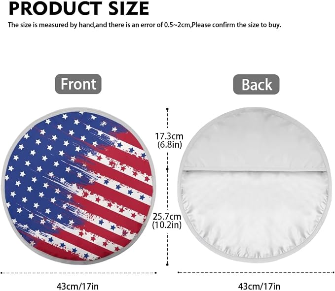 American Flag Car Steering Wheel Cover Non Slip Steering Wheel Sunshade Heat-Resist Aluminum Foil Steering Wheel Cover for Car SUV Truck Van Sedan