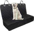 Dog Car Seat Cover for Back Seat Pet Cover for Dogs Waterproof Bench Seat Cover Protector Scratch Proof Nonslip Soft Dog Back Seat Cover for Cars Trucks SUV（48" L ×52" W