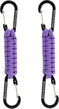 Paracord Keychain Carabiner Clip, D Ring Lanyard Hanger Stroller Hook for Water Bottle, Key, Backpacks, Men, Women