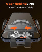 Car Phone Mount with Suction Cup, Universal Windshield Dashboard Holder with Sticky Gel Pad, Compatible with iPhone 17/16/15/14/13, Samsung, Most Smartphones