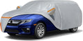 Car Cover for 2005-2026 Honda Odyssey Minivan, Waterproof Custom-fit Sun Rain Dust Snow All Weather Protection Outdoor Odyssey Car Cover with Cotton Lining and Door Zipper