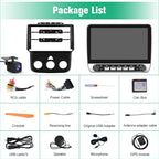 4Core Car Radio Stereo for Dodge RAM 1500 2500 3500 2013 2014 2015 2016 2017 2018 with Android 13 Wireless Carplay Android Auto 5GWiFi Bluetooth 2G Ram 64G ROM(Fit Manual AC)