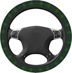Thickened Elastic Steering Wheel Cover, Gordon Clan Tartan Plaid Ultra, Soft, Breathable, Fit for Cars, SUVs, Trucks, Stylish Comfortable Grip