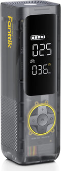 Fanttik X8 APEX Tire Inflator Portable Air Compressor, 1 Min Fast Inflation, 150PSI Cordless Tire Inflator with LED Dual Screen, Handed Inflator for Car, Bike, Motorcycle, Mechanical Gray