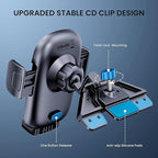 Phone Mount for Car Phone Holder Mount Upgraded Metal CD Slot Phone Holder Car Cell Phone Holder Thick Cases Friendly iPhone Holder for Car Mount for CD Player Fit for All iPhone Smartphone