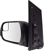 2 Piece Driver and Passenger Side Mirror Assembly Set Electric Adjustment Non-Heated No Memory Textured Compatible with 2015-2018 Toyota Sienna TO1320338 TO1321338