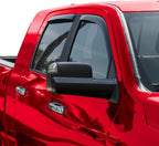 Voron Glass in-Channel Extra Durable Rain Guards for Ram 2500/3500 2011-2026 Mega Cab, Window Deflectors, Vent Window Visors, 4 Pieces - 200547