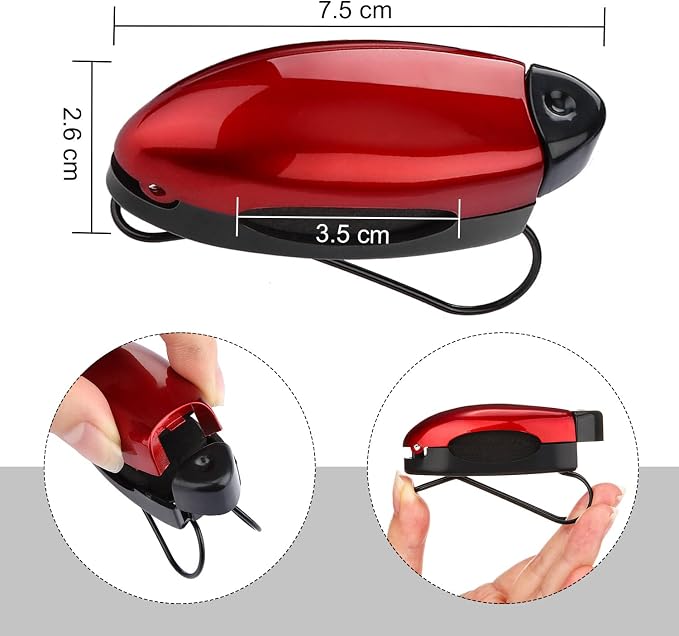 10 Pieces Auto Car Vehicle Sun Visor Clip Holder for Sunglasses Glasses Holder Hanger Eyeglasses Mount Ticket Card Clip Car Accessories(Colorful)