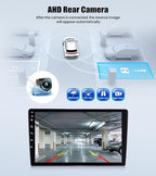 8 Core 6G+128G Android Car Stereo Radio for Hyundai Elantra 2011 2012 2013 with 360° Panoramic View 9 Inch Touch Screen Wireless CarPlay Android Auto Backup Camera GPS Navigation WiFi