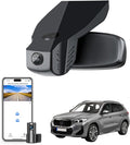 Mangoal Front 4K & Rear 1080p Dash Cam Custom for BMW X1 Gen2 F48/F49 2017 2018 2019 2020 2021 2022(Model B), sDrive28i xDrive28i, OEM Style, 2160P UHD Video, WiFi & APP, GPS, 128GB Card