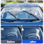 Car Glass Anti Fog Coating Agent with Built in Applicator Upgraded Formula Long Lasting Defogger Rain Repellent for Windshield Mirrors Helmet Lens Oil Film Remover Auto Interior Exterior Glass Care