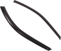 WD2-554 Dark Smoke 2 Pcs Set Window Visor (Outside Mount) Deflector Rain Guard Compatible with 1994-2001 Acura Integra