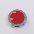 2PCS Mini Small Blind Spot Mirror,Yusheng 1.57"(40mm) Smaller Round HD Glass Convex Rear View Mirror,Strong Adhesive Mirror for Car, Vehicles(1-9/16"(40mm), Silver frame)