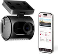VREC-H120SC Compact Dash Camera – Discreet 1.5K Resolution Front Dash Cam for Cars with Impact Detection, 120 Degree Wide Angle Coverage, Built-in WiFi, Companion App, USB-C Easy Install