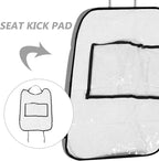 Car Seat Kick Pad Heavy Duty Kick Mats Back Seat Protector Splashproof