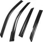 Tape On Window Visors Fits for 2022-2024 Hyundai Ioniq 5 and 2025 Hyundai Ioniq 5 N, Side Auto Window Wind Deflectors, Ventshade, Rain Guards for Cars/Trucks