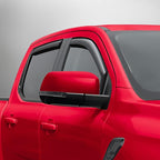 Voron Glass in-Channel Extra Durable Rain Guards for Ford Ranger 2024-2026 SuperCrew, Window Deflectors, Vent Window Visors, 4 Pieces - 200645