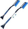 RELF 2-in-1 Snow Brush and Ice Scraper - Extendable & Durable for Car Windshield and Roof Cleaning