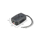 LOC80 Line Output Converter - 2 Channel High/Low RCA Converter Car Audio - Ideal for Subwoofer Amp - Line Level Converter for Car Stereo Amplifier - Easy Installation - Quality Sound
