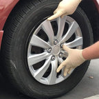 16 Inch Hubcaps Set of 4 - OEM Replacement Snap-On Wheel Rim Covers - Universal Fit Car Wheel Cover for Cars, Trucks, SUV, Vans Durable ABS Silver 10-Spoke Hub-Cap Car Accessories Exterior