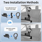Car Magnetic Phone Mount for Chevrolet Chevy Silverado 1500 2022 2023 2024 2025 2026 and 2500HD 3500HD 2024-2026 [NOT Fit Work Truck.Custom] Auto Accessories Best Cellphone Holder Screen Stand