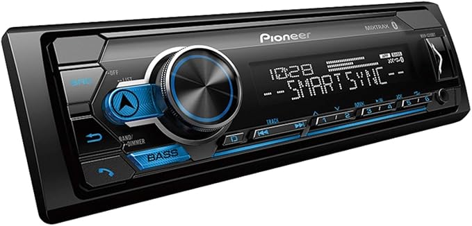 MVH-S310BT Single Din Built-In Bluetooth, MIXTRAX, USB, Auxiliary, Pandora, Spotify, iPhone, Android and Smart Sync App Compatibility Car Digital Media Receiver