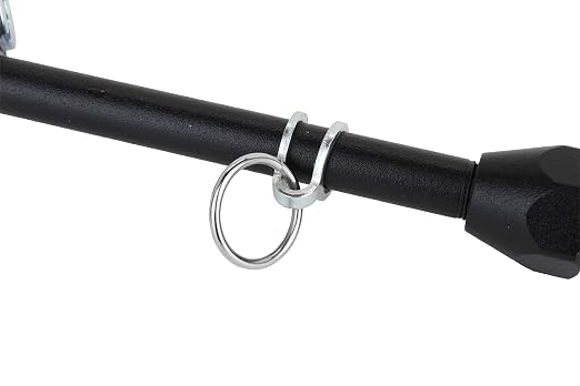 976BKL Dual Head Angled Chuck Tire Pressure Service Gauge, Non-Slip Grip Matte Black Poly Finish -13” 1-160 PSI For Large Vehicle Tires