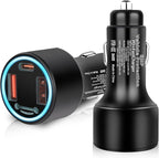 EMP Vehicle Protection, Protector Comes with 2 USB and 1 PDni Interfaces, Lightning, Solar Flare and Surge Protection, Suitable for 12-Volt DC in Cars and Trucks