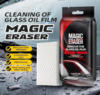 Car Glass Film Magic Cleaning Sponge, Non-Scratch Window Cleaning Sponges, Car Windshield Cleaner Tool,Fog Remover for Clear Vision Driving, Anti-Rain Fog Windshield Glass Oil Film Remover (1)