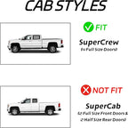 in Channel Rain Guards Fit for 2009-2014 Ford F-150 Crew Cab Full-Size Doors, Window Vent Visors Shades, Side Window Wind Deflectors, 2010 2011 2012 2013