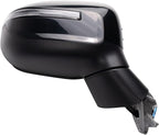 Passenger Side Mirror Assembly Power Heated Blind Spot Turn Signal Paint to Match Black Smooth Compatible with 2020-2022 Kia Telluride S 2020-2022 Telluride LX