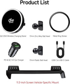 Qi2.2 25W Wireless Charger Car Phone Mount for Chevrolet Colorado 2023-2026 | 11.3" Screen, Magsafe Accessories Fast Charging Magnetic Cell Phone Holder Clip Compatible with iPhone Android, GPS Bracket