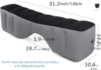 Car Bed, Car Air Bed, Car Mattress, Back Seat Bed, Back Seat Gap Filler Pad, Inflatable, Extender, Portable Sleeping Accessories for SUV, Camping, Travel, Rest, with Air Pump