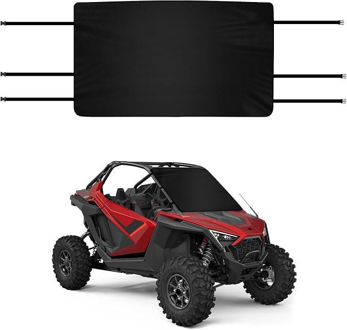 600D UTV Windshield Snow Cover Compatible with Polaris RZR Pro XP/Turbo R/Pro R 2020-2026, Transport Windshield Protector for Ice and Snow