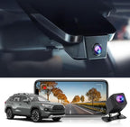 Front 2K+Rear 1080P Dash Cam Adapts for Toyota RAV4 2019-2021 (Model A, No Vents) & Prime Plug-in Hybrid, OEM Look, Dual HD Video, WiFi & APP, Loop Recording, G-Sensor, Easy to Use, 64GB Card