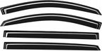 2021-2026 Tape-On Rain Guards for Toyota Sienna Side Window Visor Deflectors Extra Thick Tinted Vent Shades LE XLE XSE Limited Platinum 2022 2023 2024 2025