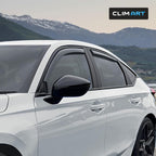 in-Channel Incredibly Durable Rain Guards for Honda Civic 2022-2026 Hatchback, Original Window Deflectors, Vent Window Visors, Vent Deflector, 4 pcs. - 622137
