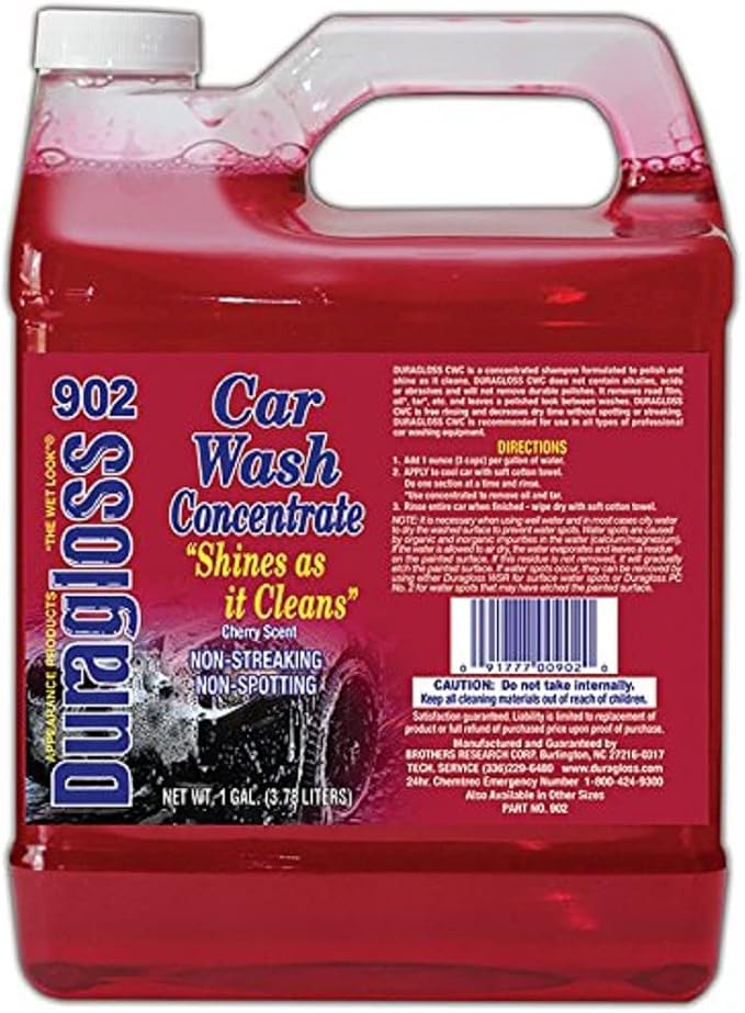 902 Car Wash Concentrate - 1 Gallon, Red