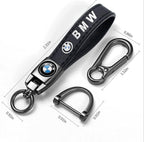 Car Tire Valve Stem Caps and Car Keychain Combo Compatible with BMW 1 3 5 6 Series X1 X3 X7 X5 X6 Z4 7 M Keyring for Men and Women Family Present Car Accessories