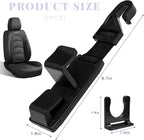 2 PCS Car Seat Headrest Hook, Strong Auto Seat Back Storage Hook Headrest Hanging Organizer, Vehicle Seats Hanger Holder Universal for Purses Handbags Groceries Bags