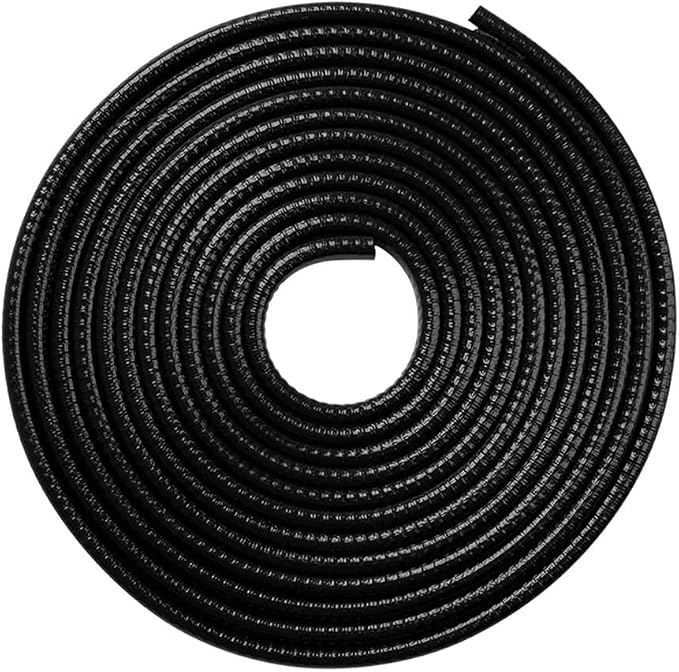 Car Door Edge Guards Rubber U Shape Edge Trim Seal Strips Protector Car Door Edge Protection for Car Auto Vehicle 10M