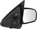 Passenger Side Mirror Manual Folding Electric Adjustment Non-Heated Textured Compatible with 1995-2005 Chevrolet Cavalier 1995-2005 Pontiac Sunfire