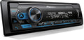MVH-S322BT 1-Din Digital Media Receiver – Bluetooth, USB, Color Change, FLAC, Voice Control, 50W x 4 Output, 13-Band EQ, AM/FM Radio, iPhone/Android Compatible, Front, Rear/SW Selectable RCA