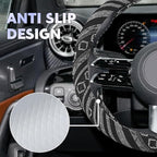 Boho Steering Wheel Cover, Steering Wheel Cover Women, 15 inch Hippie Style Protector Covers, Universal Ethnic Flax Cloth Car Accessories Universal for SUV Van Truck (Hippie-E)