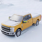 3W Windshield Cover for Ice and Snow, Waterproof Anti-Frost Windshield Snow Cover for Cars SUV/Truck/Van, Graphene-Insulated Car Accessories X-Large(78"x45")